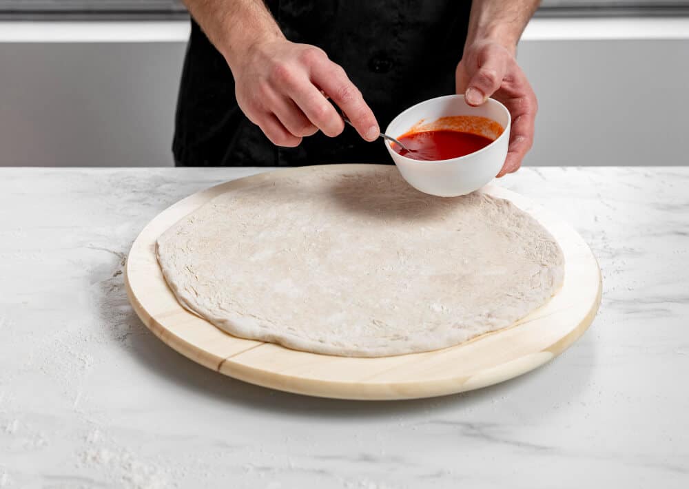 base pour pâte à pizza