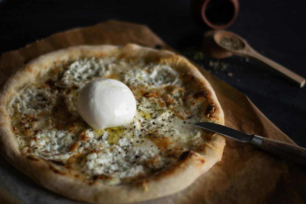 mozarella pizza papa